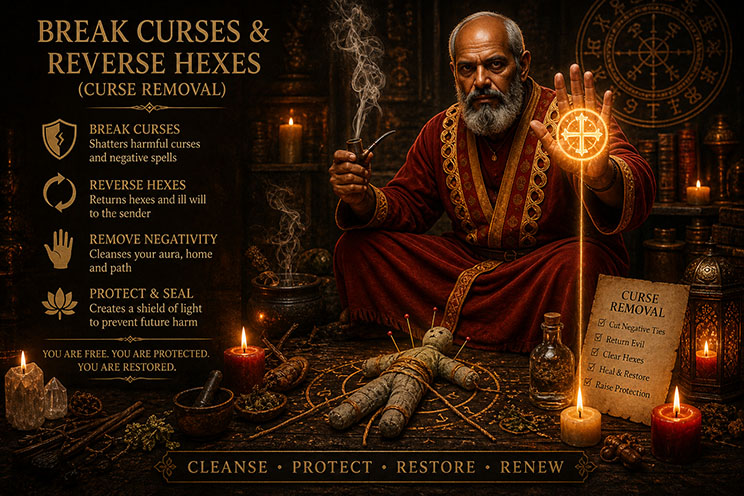 Break Curses & Reverse Hexes - Curse Removal